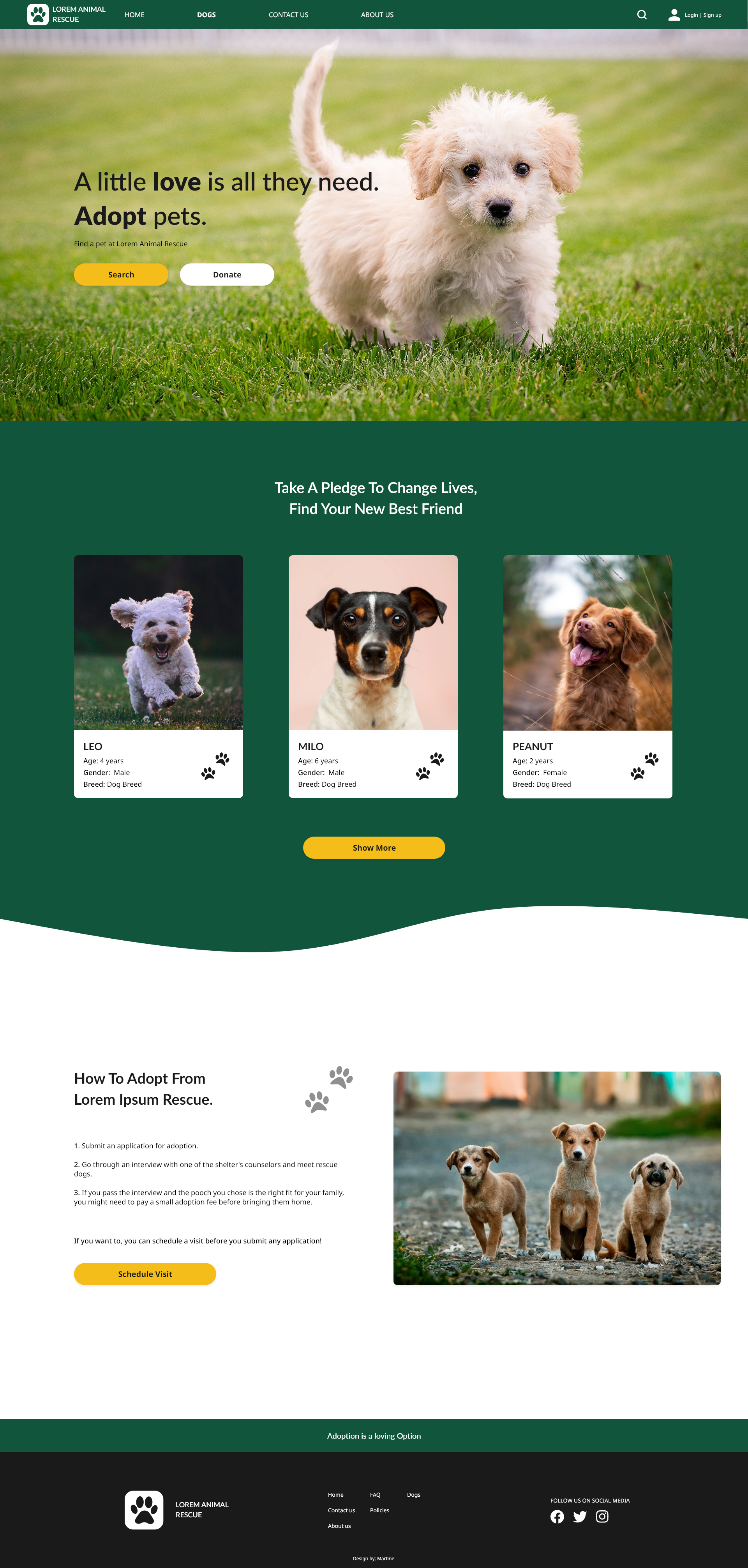 old homepage